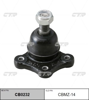 Опора шароваяMAZDA BONGO/K2500 03- лев/прав. (старый арт. CBKK-6) CB0232 CB0232 CTR