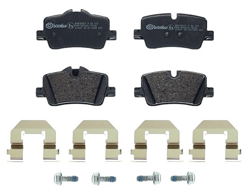 Колодки тормозные P06113 P06113 BREMBO