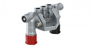 Клапан SCHMITZ растормаживания прицепа с двумя клапанами WABCO ОРИГИНАЛ 96300105 9630010510 WABCO