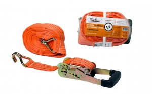 Стяжка крепления груза 5т 12м-50мм (полиэстер) с храповиком AIRLINE AS-T-12 AIRLINE