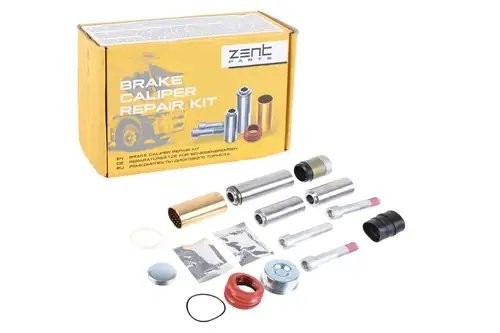 р/к диcк.тормоза! 10(мр) напр., втулка рез., пыльники, винты MB Actros SB7 Z72233 ZENTPARTS