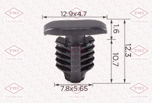 УПЛОТНИТЕЛЯ КАПОТА Kia многие модели TJB1313 TATSUMI
