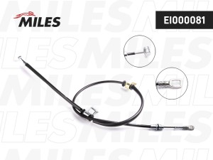 Трос стояночного тормоза левый OPEL ANTARA/CHEVROLET CAPTIVA EI000081 EI000081 MILES
