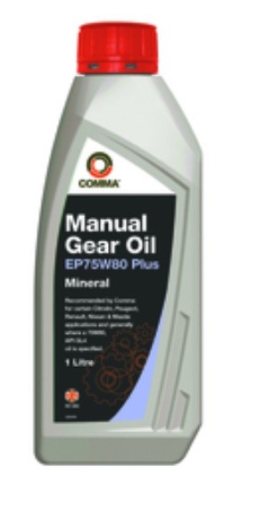 COMMA 75W80 MANUAL GEAR OIL EP PLUS (1L) масло трансмиссионное !минеральное API  EP75W80P1L COMMA