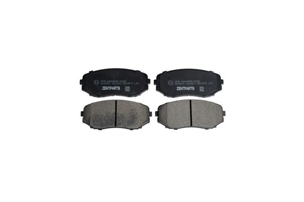 колодки дисковые передние!Mazda CX-7 MZR DISI Turbo 07> Z07351 ZENTPARTS