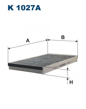 фильтр салона! угольный\ Volvo 850/V70 2.0-2.5i/2.5D 91-00 K1027A FILTRON