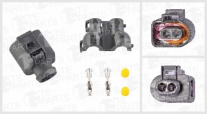 разъём 2-pin (ответная часть 7810637) 7810636 TE PARTS