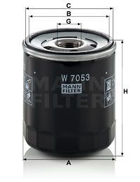 RENAULT / SUZUKI / CITROEN W 7053 MANN FILTER