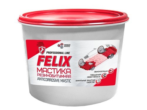 Мастика резино-битумная 2кг 411040081 FELIX