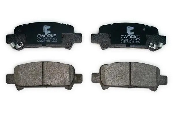 Тормозные колодки задние Low Metallic C12CR1019 C12CR1019 CWORKS