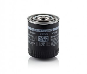 Фильтр масляный Audi A4/A6/A8/S4/S8 2.4-2.8 24V/30V 94> W 930/21 MANN FILTER