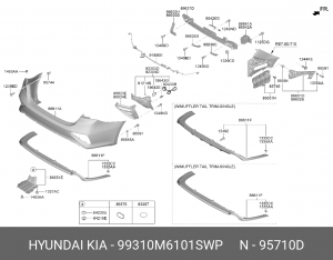 Деталь 99310M6101SWP HYUNDAI KIA