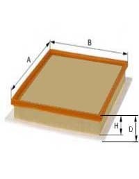Фильтр воздушный CP0311F Sampiyon CP 0311 F SAMPIYON FILTER