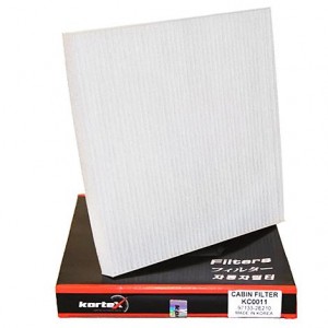 Фильтр салонный HYUNDAI TUCSON 04-/KIA SPORTAGE 04-/RIO 05- KC0011 KC0011 KORTEX