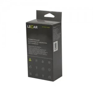 Держатель телефона велосипедный (ABS-пластик, силикон) LECAR000130409 LECAR