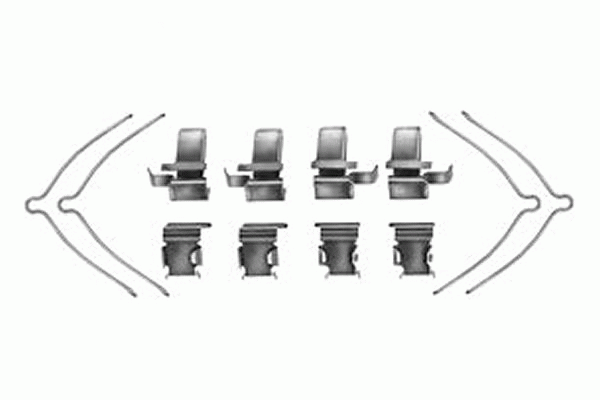 Ремкомплект передн колодок TOYOTA PREVIA 90-00 PFK361 PFK361 TRW