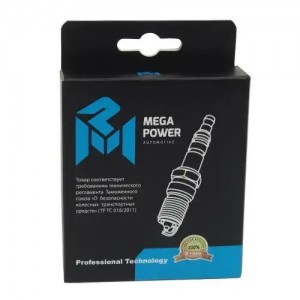 Свеча зажигания CHEVROLET Aveo OPEL Astra J,Zafira C,Mokka (10-) (4шт.) MEGAPOWE 37031082 MEGA POWER