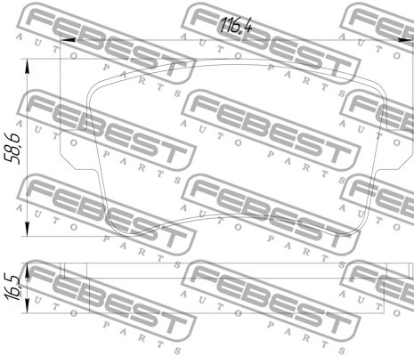 A4 2007>/ A5/S5 2008>/ Q5 2008> С УСТАНОВ. ПРУЖИНАМИ 1701-B8R FEBEST
