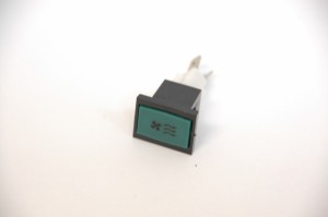 лампа (включение вентилятора отопителя, зелен.) 2212.3803-45 OSVAR