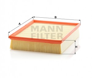 Фильтр воздушный MERCEDES ML (W163) (M111-M113/OM628) MANN C30195 MANN FILTER