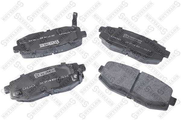 колодки дисковые з.! с антискр. пл.\ Subaru Legacy 2.5 GT 09>/ Tribeca 3.0 05> 000-274B-SX STELLOX