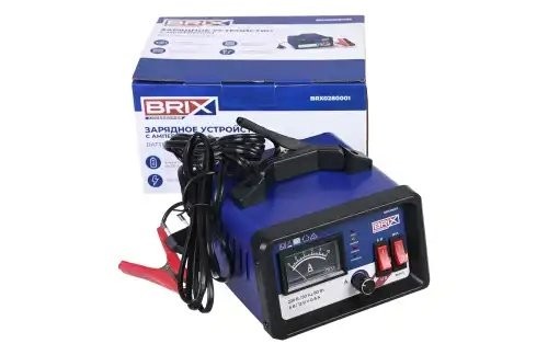 устройство зарядное! 0-5А, 6В/12В, 80Вт, 220v BRX0280001 BRIX