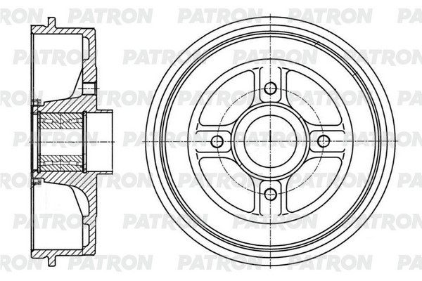 RENAULT SANDERO С ПОДШИПНИКОМ PDR1005 PATRON