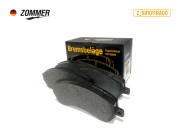 Колодка тормозная передняя KIA Rio III, HYUNDAI Solaris (к-т 4 шт) Z581011RA00 Z_581011RA00 ZOMMER