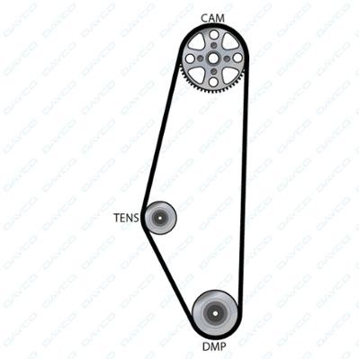 ремень ГРМ! 111x200\ Opel Astra/Vectra/Omega/Kadett 1.6/1.8/2.0 81-94 94080 DAYCO