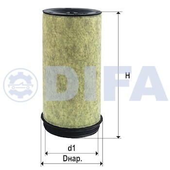 Фильтр воздушный DIFA 43108-01 DIFA4310801 DIFA