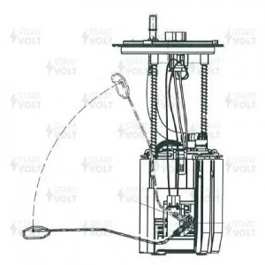 Модуль топливного насоса для а/м Hyundai/KIA Tucson II 15-/Sportage IV 15- 2.0i  SFM 0808 START VOLT