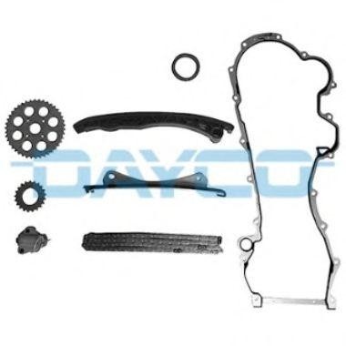Комплект цепи ГРМ OPEL Astra H (05-10),Meriva (03-) FIAT Doblo (04-) (1.3 D) DAY KTC1000 DAYCO