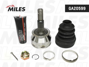 ШРУС наружный передний NISSAN PATHFINDER R51M/NAVARA D40M 2.5DCI 05- AWD MT (GKN GA20599 MILES