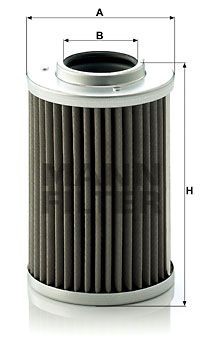 Фильтр масляный КПП H 710-1 X MANN FILTER