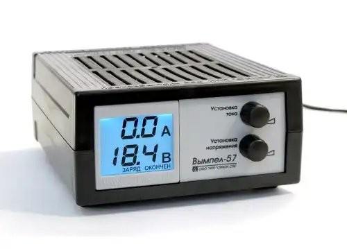 зарядное устройство! Вымпел-57 (автомат,0-20А, 7,4-18В, ЖК индикатор)\ 2048 VYMPEL