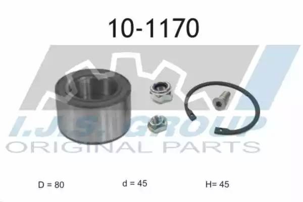к-кт подшипника ступицы!\ VW T4 90-02 101170 IJS GROUP