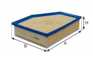 Фильтр воздушный AG661 AG 661 GOODWILL