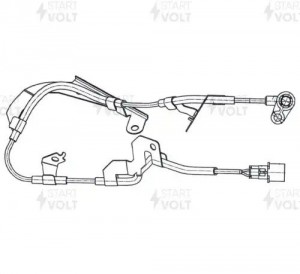 Датчик ABS передний левый VSABS1105 START VOLT