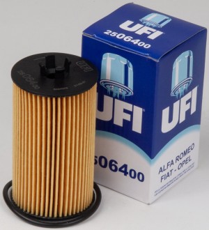 Фильтр масляный CHEVROLET AVEO I/II, CRUZE, ORLANDO, OPEL ASTRA H/J 25.064.00 2506400 UFI