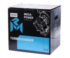 Турбокомпрессор HYUNDAI HD65,78,County дв.D4DD ЕВРО-3 MEGAPOWER 110-14-012 MEGA POWER
