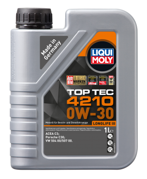 Масло моторное синтетическое НС-Top Tec 4210 0W-30 1л 21604 21604 LIQUI MOLY