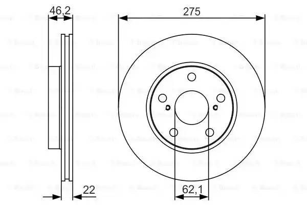 TOYOTA AURIS (2006>)/COROLLA (2006>) 0 986 479 R97 BOSCH
