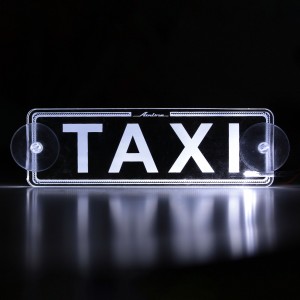 Знак TAXI на ветровое стекло в прикуриватель 12V AIRLINE ATL-12-03 AIRLINE