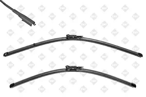 Щетка стеклоочистителя VOLVO S60,V70,S80,XC90 (04-) 600/550мм комплект Visioflex 119356 SWF