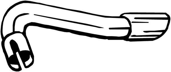 Труба выхлопная глушителя FORD Kuga (09-) BOSAL 700-175 BOSAL