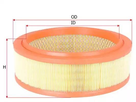 Фильтр воздушный RENAULT LOGAN/CLIO/MEGANE 1.4/1.6 A25940 A25940 SAKURA