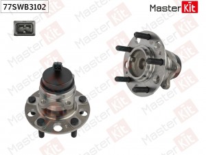 Ступица в сборе с подшипником зад. Hyundai SOLARIS I (RB)/Kia SOUL (AM) 2009 - 7 77SWB3102 MASTER KIT