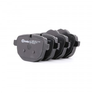 Колодки тормозные BMW 5 (F10),X3 (F25) задние (4шт.) BREMBO P06064 BREMBO
