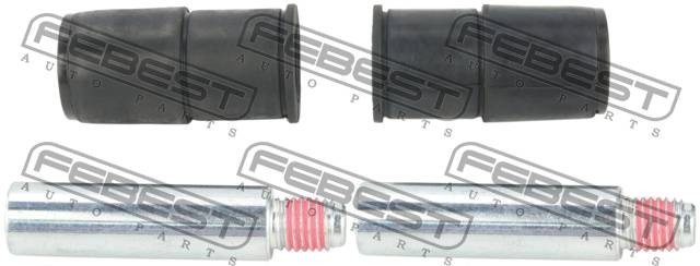 Втулка направляющая суппорта тормозного к-т TOYOTA AVENSIS 1997-2003 1974-E60F-K 1974-E60F-KIT FEBEST