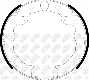 Колодки тормозные SUBARU Forester (12-),Impreza (11-) стояночного тормоза (4шт.) FN0685 NIBK